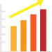 Free graph bar chart vector
